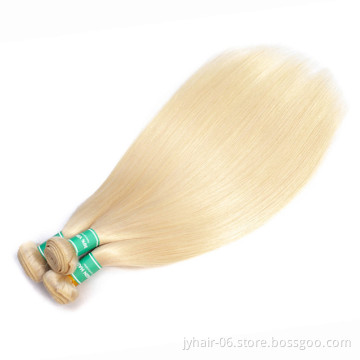 613 hair bundles Blonde Human Hair Wholesale virgin Russian Blonde human Hair extension